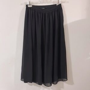 Massimo Dutti Elegant Black Women's Skirt